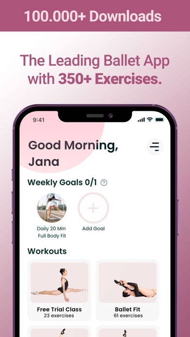 Emulate iPhone app Ballet Workout using MyAndroid Emulate iPhone app Ballet Workout using MyAndroid