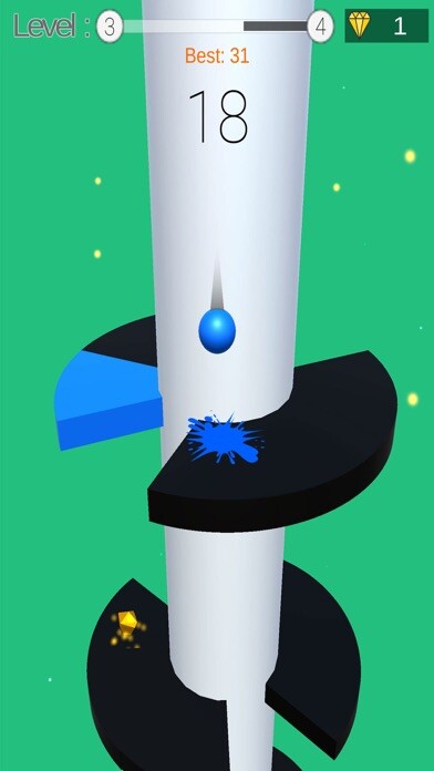 Emulate iPhone app Ball Helix Jumping Game 3D using MyAndroid Emulate iPhone app Ball Helix Jumping Game 3D using MyAndroid