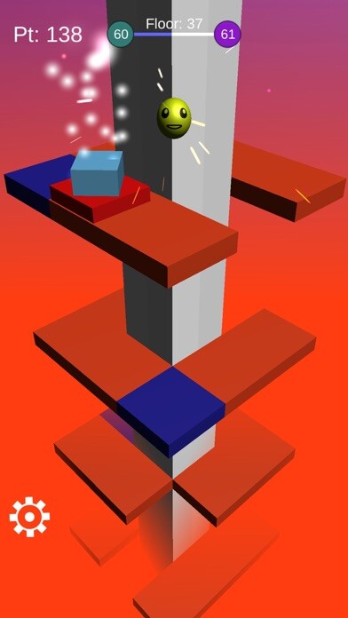 Emulate iPhone app Ball Helix Tower using MyAndroid Emulate iPhone app Ball Helix Tower using MyAndroid