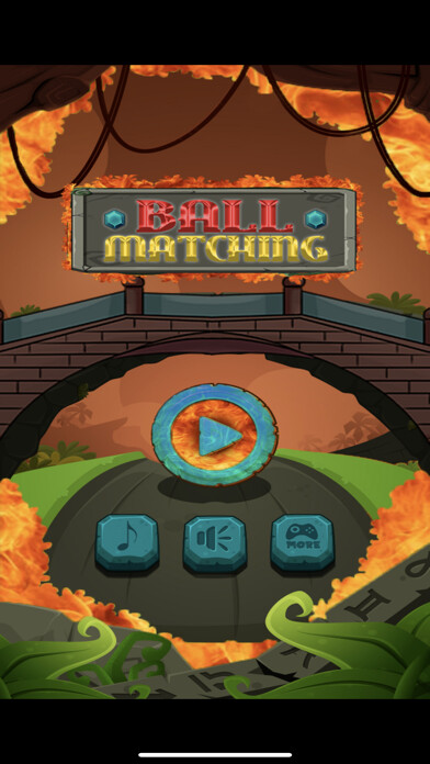Emulate iPhone app Ball Matching: Crash Balls using MyAndroid
