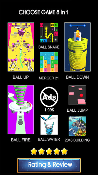 Emulate iPhone app Ball Move Top: Ball Shooting G using MyAndroid