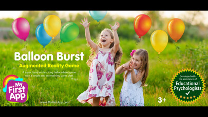 Emulate iPhone app Ballons Burst AR for toddlers using MyAndroid Emulate iPhone app Ballons Burst AR for toddlers using MyAndroid