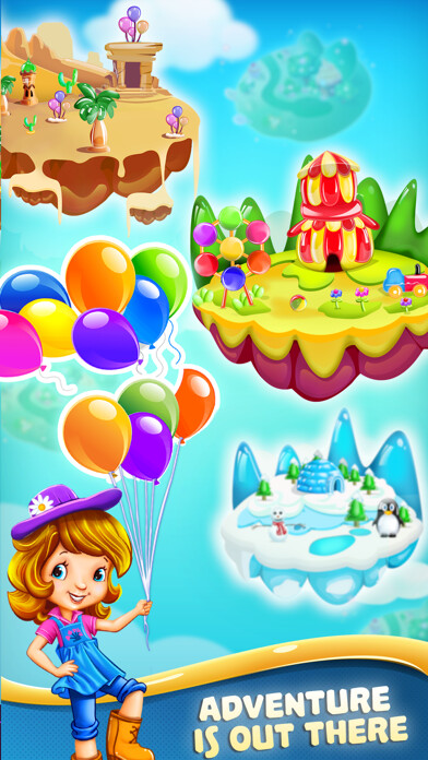 Emulate iPhone app Balloon Burst Paradise using MyAndroid