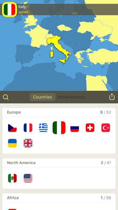 Emulate iPhone app Balloonist – Travellers World Map using MyAndroid Emulate iPhone app Balloonist – Travellers World Map using MyAndroid
