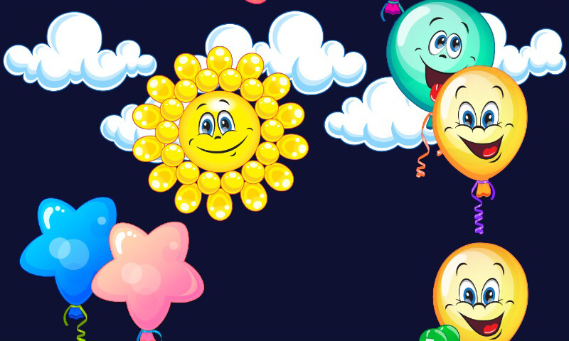 Emulate iPhone app Balloons for kids. using MyAndroid Emulate iPhone app Balloons for kids. using MyAndroid