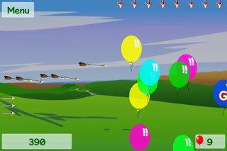 Emulate iPhone app Balloons HD using MyAndroid