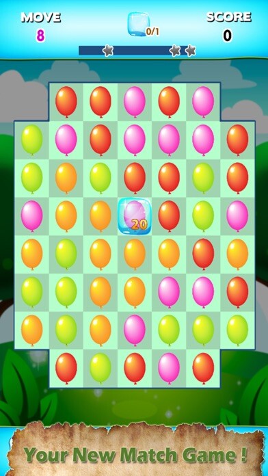 Emulate iPhone app Balloons Match Blast using MyAndroid