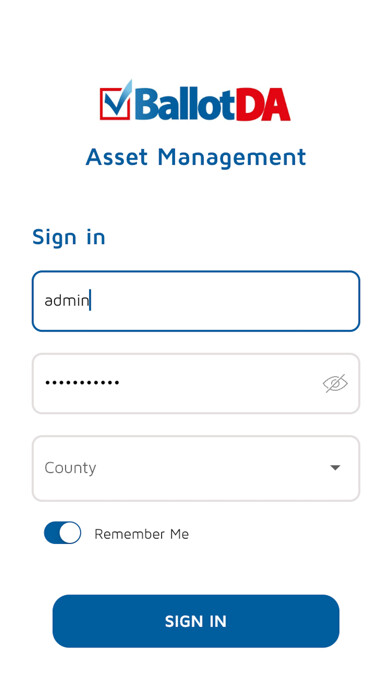 Emulate iPhone app BallotDA Asset Management using MyAndroid Emulate iPhone app BallotDA Asset Management using MyAndroid