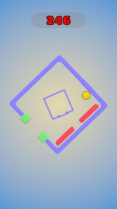 Emulate iPhone app Ball Out 3D using MyAndroid