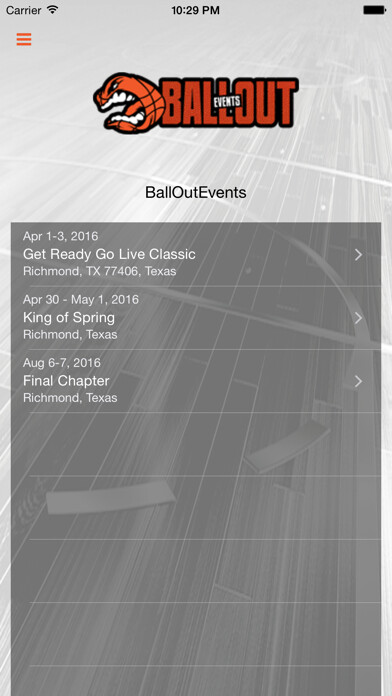 Emulate iPhone app BallOut Events using MyAndroid