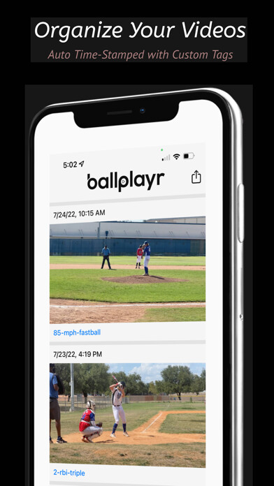Emulate iPhone app ballplayr using MyAndroid