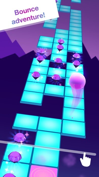 Emulate iPhone app Ball Road Jump: Risky Ride using MyAndroid