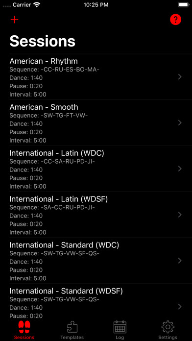 Emulate iPhone app Ballroom Competition Trainer using MyAndroid