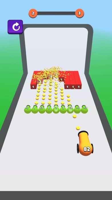 Emulate iPhone app Balls Fortune using MyAndroid Emulate iPhone app Balls Fortune using MyAndroid