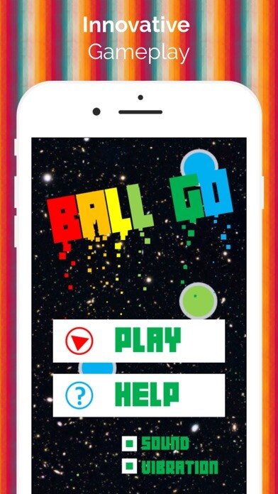 Emulate iPhone app Balls Games using MyAndroid