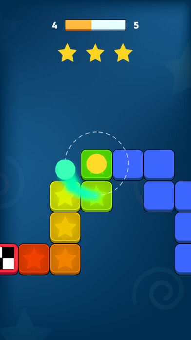 Emulate iPhone app Ball Shift! using MyAndroid