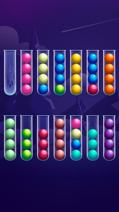 Emulate iPhone app Ball Sort - Color Tube Puzzle using MyAndroid Emulate iPhone app Ball Sort - Color Tube Puzzle using MyAndroid