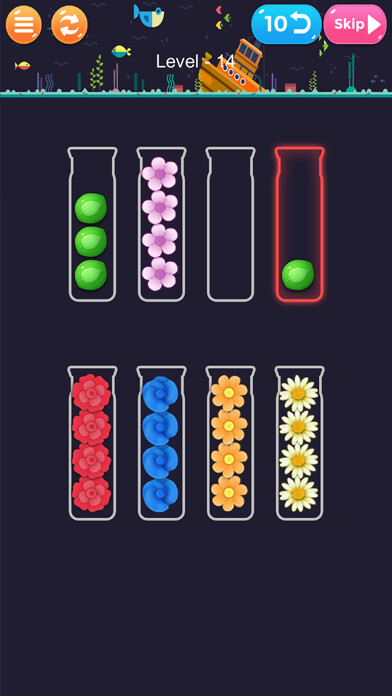 Emulate iPhone app Ball Sort Puzzle-Color Puzzle using MyAndroid Emulate iPhone app Ball Sort Puzzle-Color Puzzle using MyAndroid