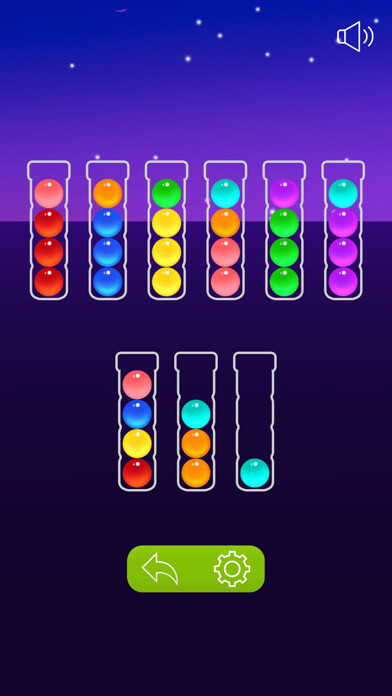 Emulate iPhone app Ball Sort - Unlimited Undo using MyAndroid Emulate iPhone app Ball Sort - Unlimited Undo using MyAndroid