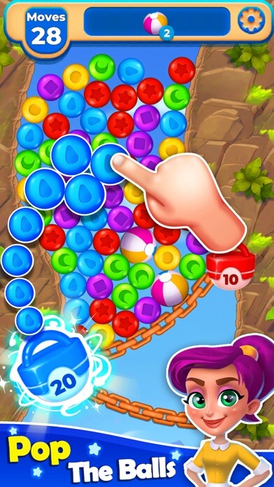 Emulate iPhone app Balls Pop Blast using MyAndroid Emulate iPhone app Balls Pop Blast using MyAndroid