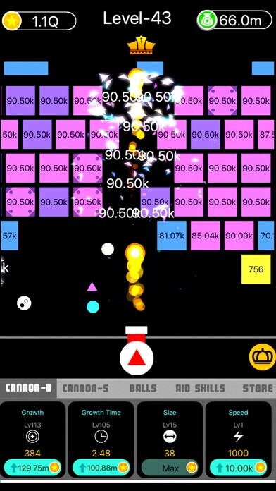 Emulate iPhone app Balls Shooter - Break Bricks using MyAndroid Emulate iPhone app Balls Shooter - Break Bricks using MyAndroid