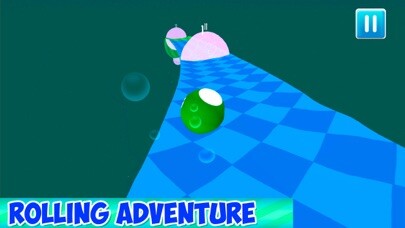 Emulate iPhone app Ball Twisty Line Rolling using MyAndroid