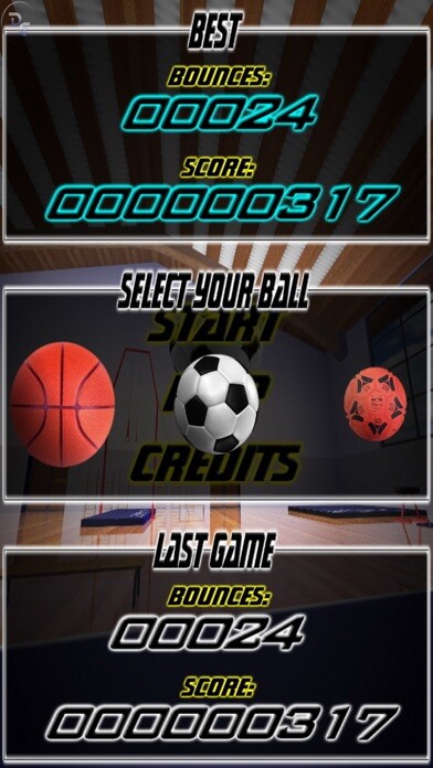 Emulate iPhone app BallUp Bounce using MyAndroid