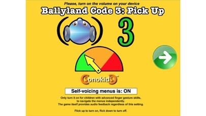 Emulate iPhone app Ballyland Code 3: Pick Up using MyAndroid