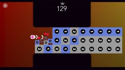 Emulate iPhone app Ballz! on Fire using MyAndroid