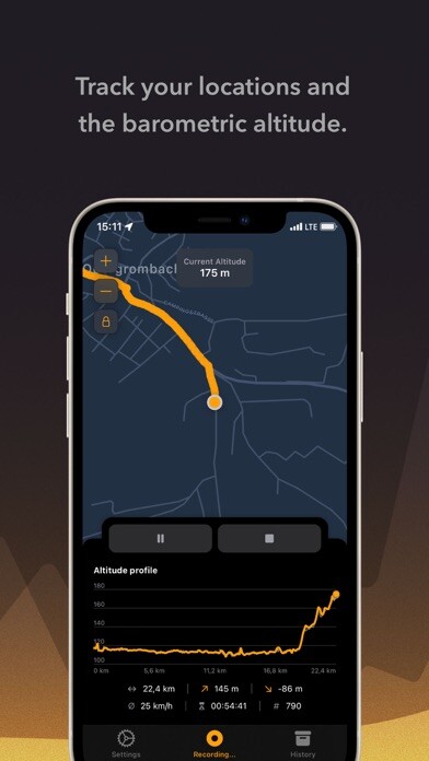Emulate iPhone app Baloc - Barometer GPS Tracking using MyAndroid Emulate iPhone app Baloc - Barometer GPS Tracking using MyAndroid