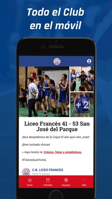 Emulate iPhone app Baloncesto Liceo using MyAndroid Emulate iPhone app Baloncesto Liceo using MyAndroid