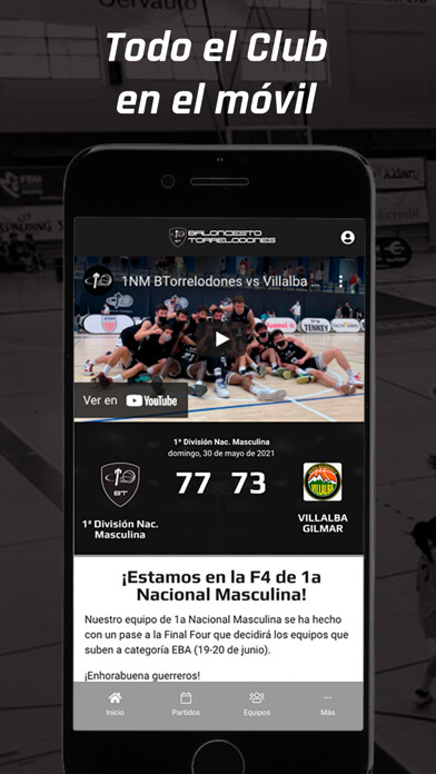 Emulate iPhone app BALONCESTO TORRELODONES using MyAndroid Emulate iPhone app BALONCESTO TORRELODONES using MyAndroid