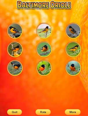 Emulate Android APK Baltimore Oriole Singing