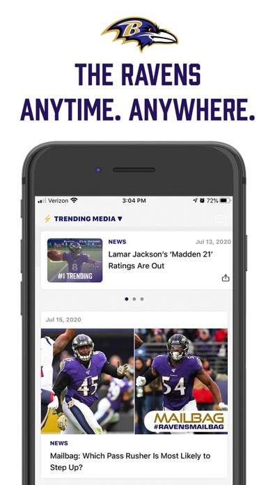 Emulate iPhone app Baltimore Ravens Mobile using MyAndroid Emulate iPhone app Baltimore Ravens Mobile using MyAndroid