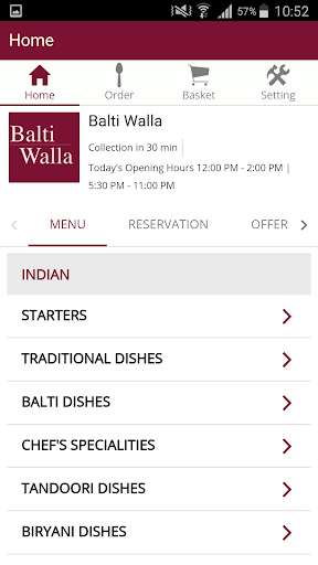Run android online APK Balti Walla from MyAndroid or emulate Balti Walla using MyAndroid