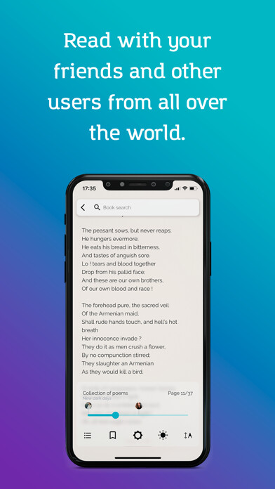 Emulate iPhone app Balu Books using MyAndroid