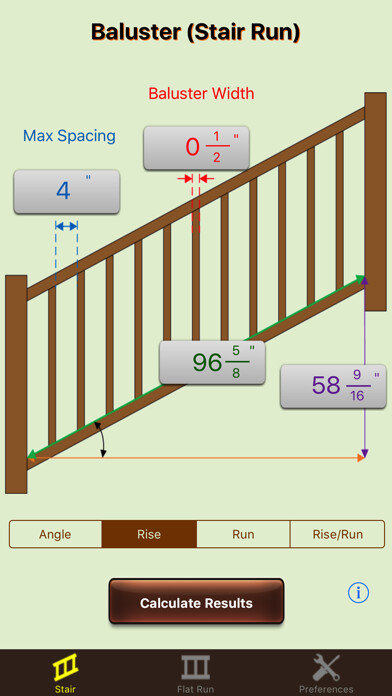 Emulate iPhone app Baluster Calculator Elite using MyAndroid Emulate iPhone app Baluster Calculator Elite using MyAndroid