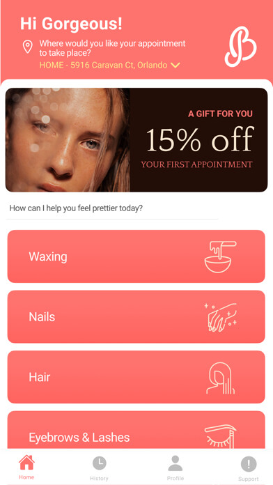 Emulate iPhone app Bamba Beauty On Demand using MyAndroid Emulate iPhone app Bamba Beauty On Demand using MyAndroid