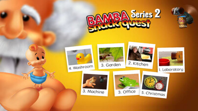 Emulate iPhone app Bamba Snack Quest 2 using MyAndroid