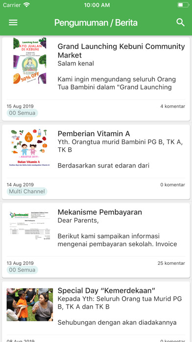 Emulate iPhone app Bambini using MyAndroid Emulate iPhone app Bambini using MyAndroid