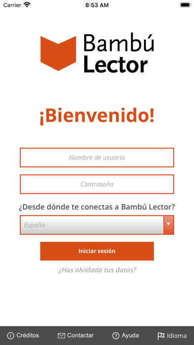 Emulate iPhone app Bambú Lector using MyAndroid Emulate iPhone app Bambú Lector using MyAndroid