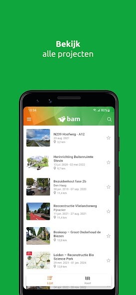 Run android online APK BAM Infra Projecten from MyAndroid or emulate BAM Infra Projecten using MyAndroid
