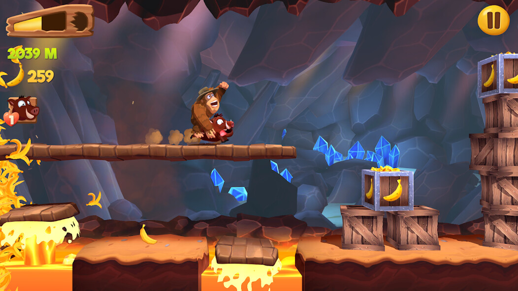 Run android online APK Banana Kong 2: Running Game from MyAndroid or emulate Banana Kong 2: Running Game using MyAndroid