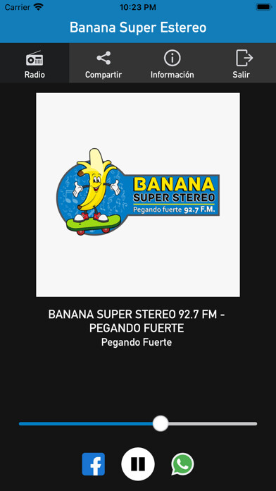 Emulate iPhone app Banana Super Estereo using MyAndroid Emulate iPhone app Banana Super Estereo using MyAndroid