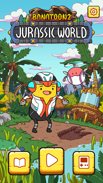 Emulate iPhone app BANATOON2: Jurassic World! using MyAndroid