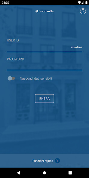 Run android online APK Banca Profilo Private from MyAndroid or emulate Banca Profilo Private using MyAndroid Run android online APK Banca Profilo Private from MyAndroid or emulate Banca Profilo Private using MyAndroid