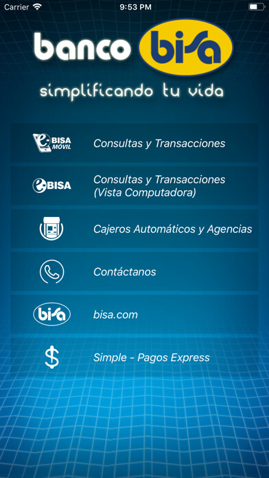 Run android online APK Banco BISA from MyAndroid or emulate Banco BISA using MyAndroid Run android online APK Banco BISA from MyAndroid or emulate Banco BISA using MyAndroid
