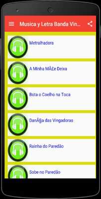 Emulate Android APK Banda Vingadora Musica y Letra