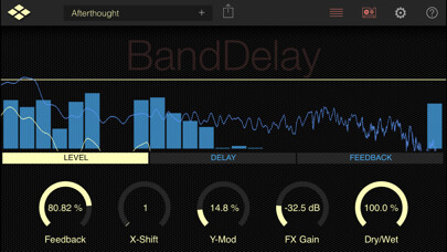 Emulate iPhone app BandDelay using MyAndroid