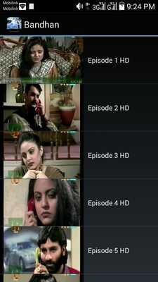 Emulate Android APK Bandhan Full Drama